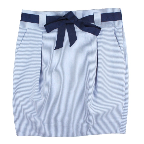 Anthropologie Dresses & Skirts - Edme & Esyllte Blue White Stripe Skirt